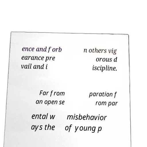 furniture, quote, about, discipline, forbearance, parenting, displayed, white transparent PNG cut-out