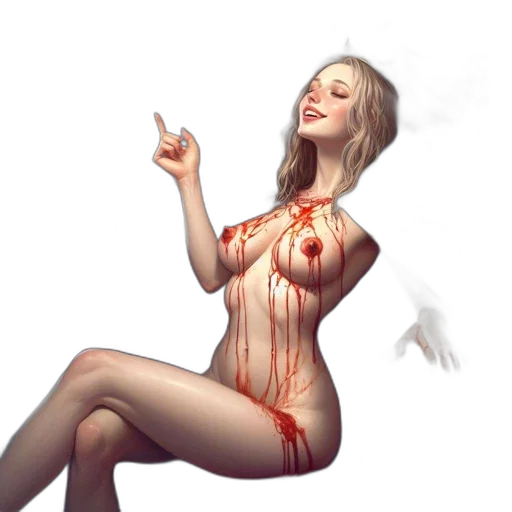 dress, concept art, pixel art, fantasy art, comic book art, red, grand, room transparent PNG cut-out