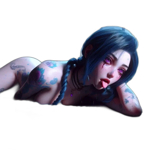 jewelry, creature, cyberpunk, concept art, photorealistic, fantasy art, neon lights, blue transparent PNG cut-out