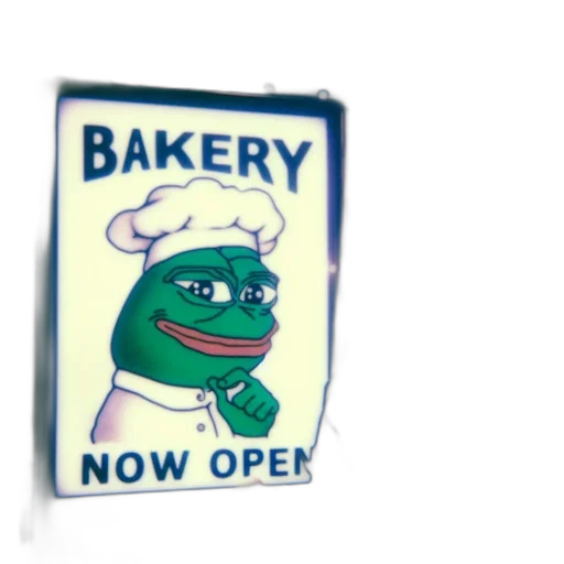 food, staff, neon lights, night, green, frog, signboard, announces transparent PNG cut-out