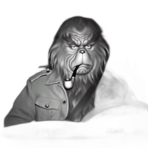 creature, animal, face, mask, concept art, photorealistic, cartoon, comic book art transparent PNG cut-out