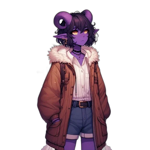 jacket, staff, creature, animal, concept art, watercolor, pixel art, fantasy art transparent PNG cut-out