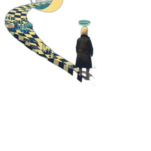 hat, staff, sword, umbrella, pixel art, 3d render, concept art, cartoon transparent PNG cut-out
