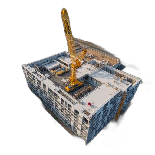 building, robot, furniture, staff transparent PNG cut-out