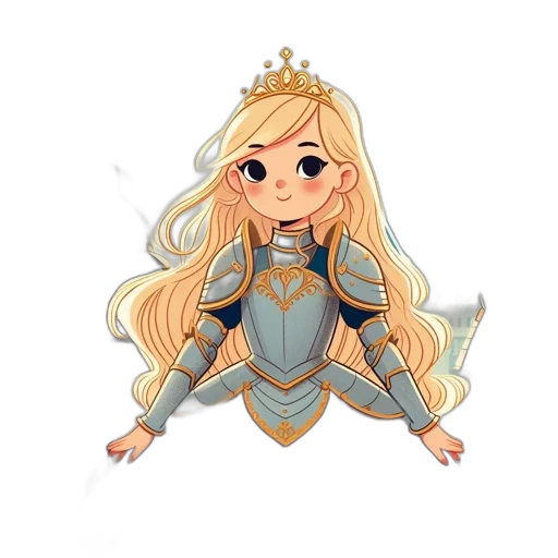 crown, fantasy art, concept art, pixel art, cartoon, royal, setting, blonde transparent PNG cut-out