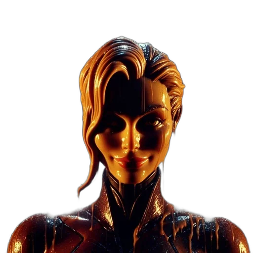 mask, robot, face, crown, 3d render, concept art, photorealistic, comic book art transparent PNG cut-out