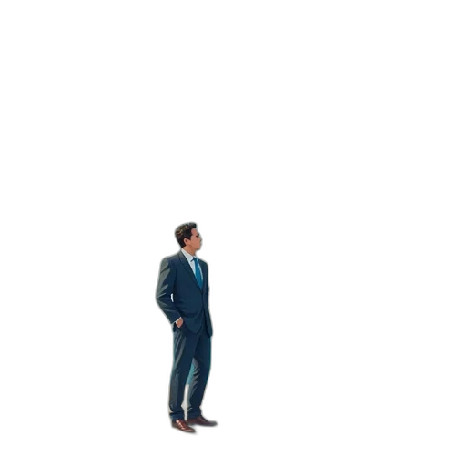 jacket, robot, staff, dress transparent PNG cut-out
