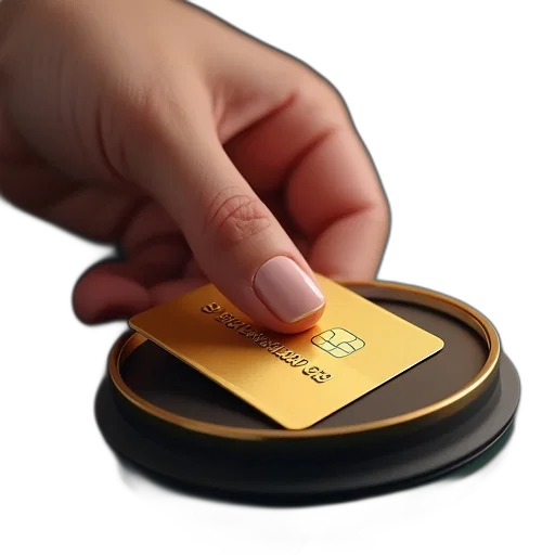 jewelry, 3d render, hand, pushing, credit, card, button, royalty transparent PNG cut-out