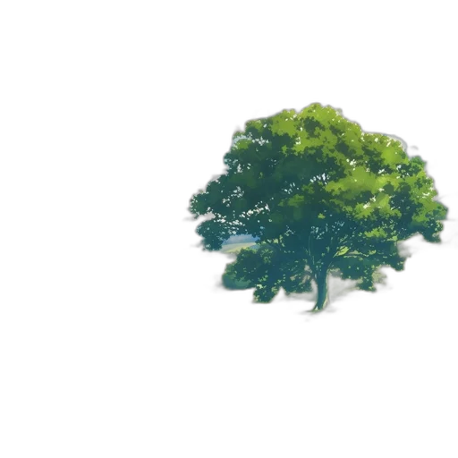 tree, crown, animal, dress, 3d render, pixel art, photorealistic, concept art transparent PNG cut-out