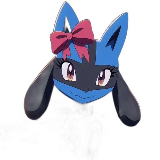 hat, mask, staff, animal, anime, 3d render, cartoon, concept art transparent PNG cut-out