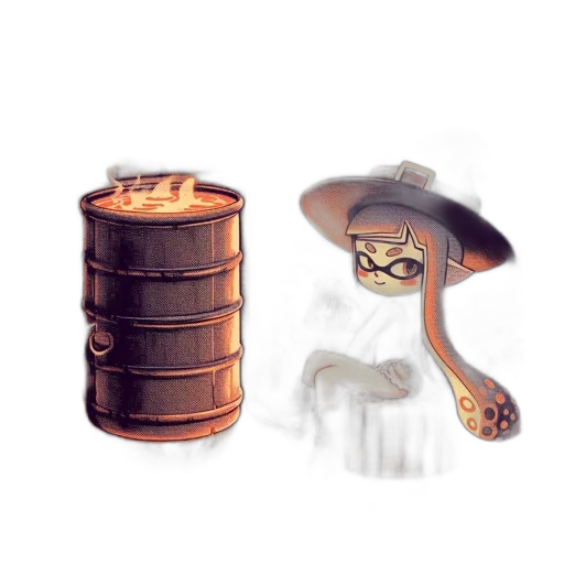 weapon, hat, food, robot, concept art, watercolor, pixel art, 3d render transparent PNG cut-out