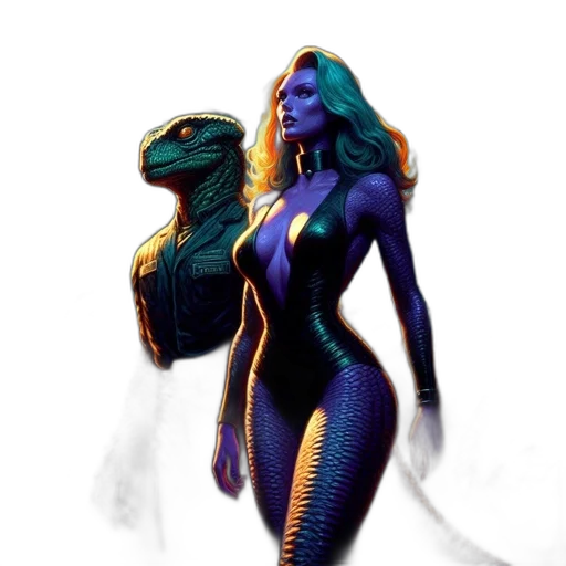 creature, concept art, comic book art, fantasy art, pixel art, outer space, dark, dim transparent PNG cut-out