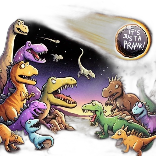 concept art, fantasy art, outer space, dinosaurs, react, various, ways, looking transparent PNG cut-out