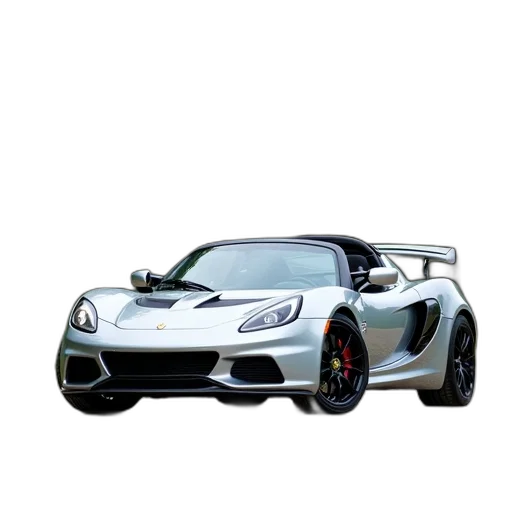 car, weapon, photorealistic, 3d render, concept art, silver, sports, sleek transparent PNG cut-out