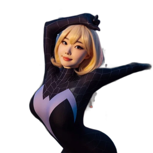 robot, dress, staff, concept art, 3d render, anime, fantasy art, woman transparent PNG cut-out