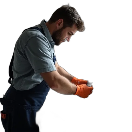staff, weapon, expert, plumber, fixing, sink, wrenls transparent PNG cut-out