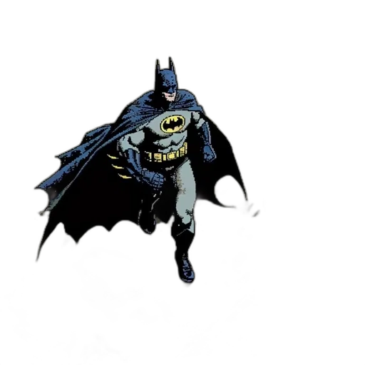 comic book art, concept art, photorealistic, 3d render, batman, walks, rainy, city transparent PNG cut-out
