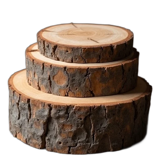 crown, furniture, tree, hat, 3d render, earth tones, stack, three transparent PNG cut-out