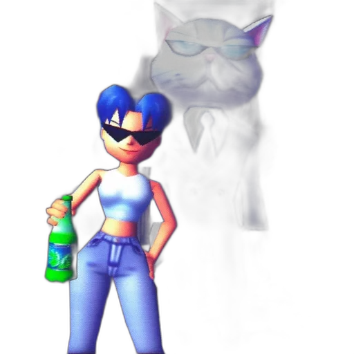 bottle, robot, animal, creature transparent PNG cut-out
