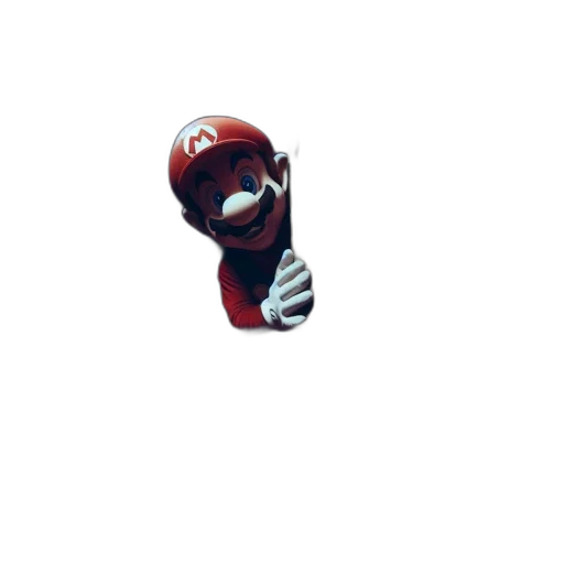 mask, face, creature, hat, pixel art, 3d render, concept art, anime transparent PNG cut-out