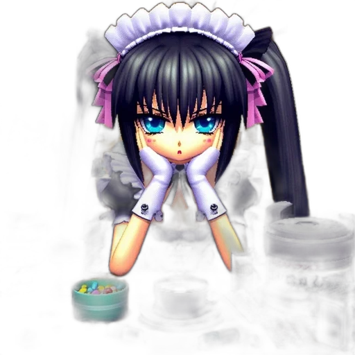 mask, staff, face, jewelry, pixel art, anime, concept art, fantasy art transparent PNG cut-out
