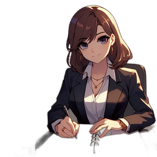 staff, jacket, jewelry, weapon, anime, pixel art, cartoon, concept art transparent PNG cut-out