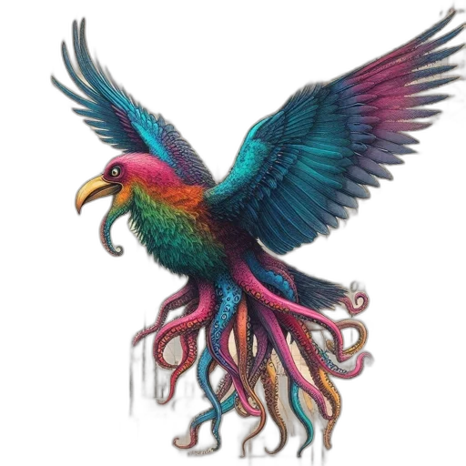 dragon, creature, animal, jewelry, concept art, fantasy art, watercolor, 3d render transparent PNG cut-out