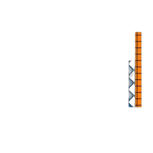 sword, weapon, staff, umbrella, pixel art, 3d render, bar, chart transparent PNG cut-out