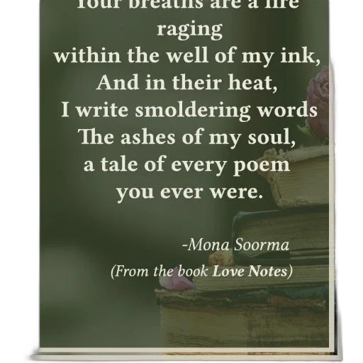 quote, mona, soorma, book, love, notes, displayed, background transparent PNG cut-out