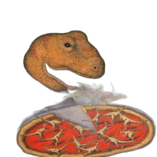 dragon, food, animal, jewelry, 3d render, photorealistic, concept art, humorous transparent PNG cut-out