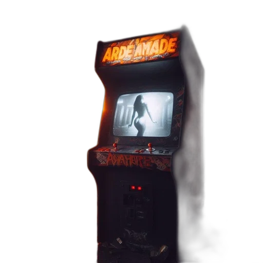 weapon, robot, furniture, cyberpunk, 3d render, vaporwave, concept art, neon lights transparent PNG cut-out