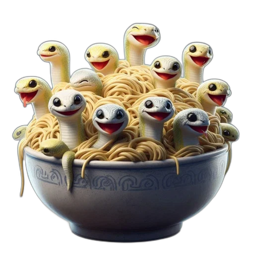food, animal, 3d render, concept art, amusing, image, features, ornate transparent PNG cut-out