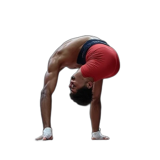 staff, man, gymnast, balance, beam, london, olympics transparent PNG cut-out