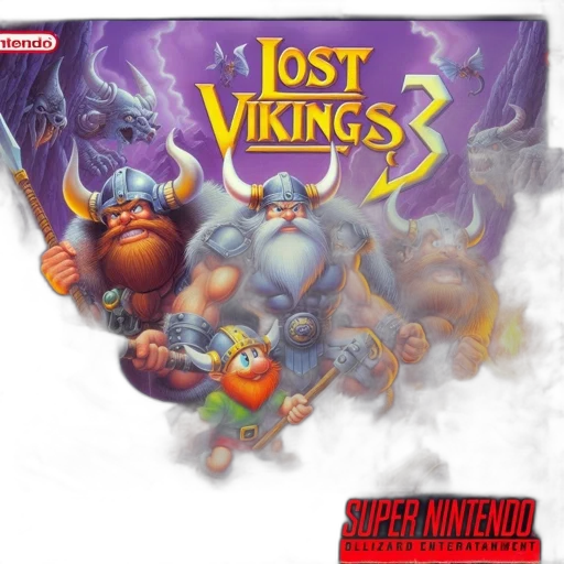 concept art, fantasy art, fog, cover, art, lost, vikings, snes transparent PNG cut-out
