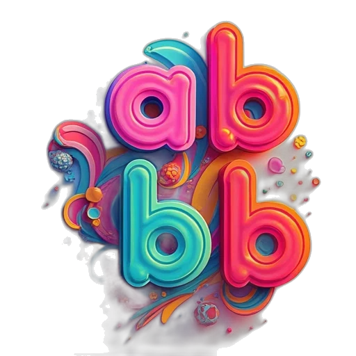 animal, hair, 3d render, concept art, cartoon, photorealistic, colorful, neon transparent PNG cut-out
