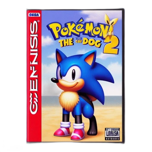 3d render, concept art, pixel art, sonic, hedgehog, stars, parody, game transparent PNG cut-out