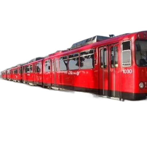 car, animal, 3d render, photorealistic, concept art, red, tram, number transparent PNG cut-out