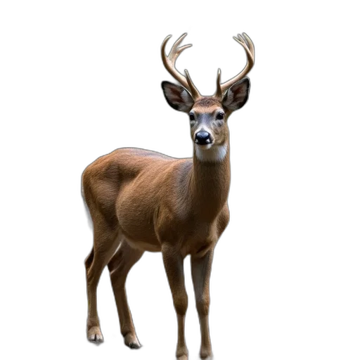 animal, creature, crown, staff, 3d render, photorealistic, concept art, fantasy art transparent PNG cut-out
