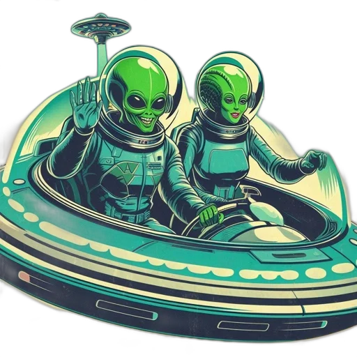 robot, car, concept art, comic book art, 3d render, fantasy art, outer space, underwater transparent PNG cut-out
