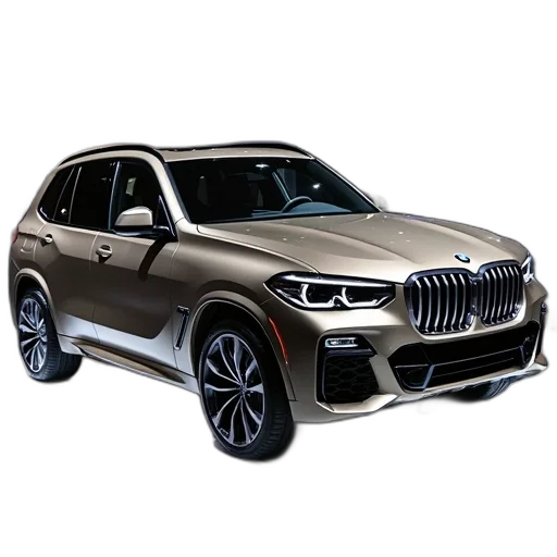car, new, bmw, suv transparent PNG cut-out