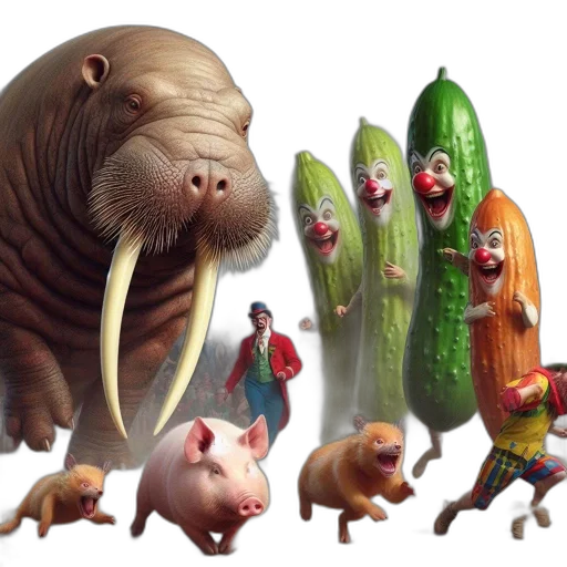 animal, creature, food, concept art, 3d render, photorealistic, unusual, scenario transparent PNG cut-out