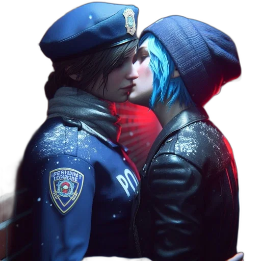 jacket, hat, face, weapon, cyberpunk, concept art, photorealistic, 3d render transparent PNG cut-out