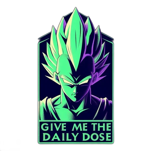 pixel art, concept art, fantasy art, vaporwave, anime-style, super, saiyan, character transparent PNG cut-out