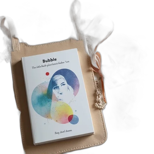 mask, book, titled, bubble, colorful, illustration, woman, face transparent PNG cut-out