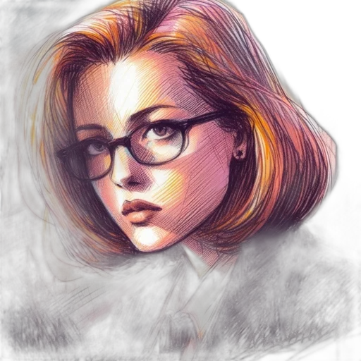 face, hair, jacket, robot, photorealistic, watercolor, oil painting, comic book art transparent PNG cut-out