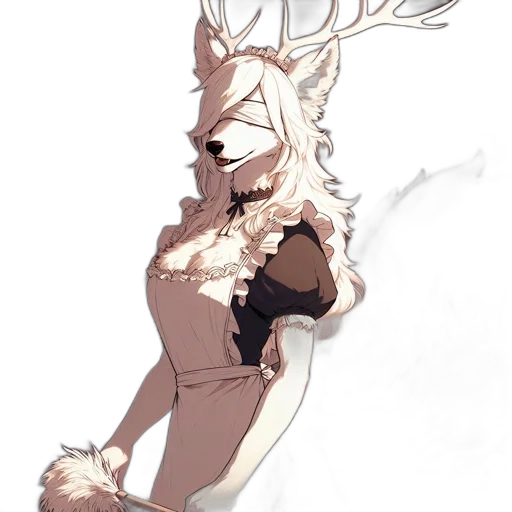 dress, staff, mask, creature, concept art, fantasy art, pixel art, watercolor transparent PNG cut-out
