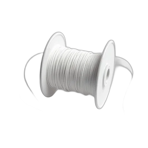 hair, jewelry, weapon, staff, 3d render, spool, spiderwire, white transparent PNG cut-out