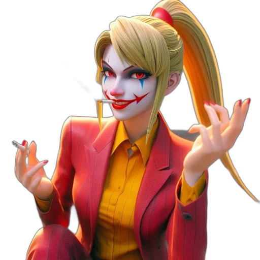 face, concept art, 3d render, anime, comic book art, animated, female, character transparent PNG cut-out