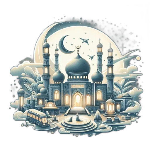 fantasy art, pixel art, concept art, watercolor, night, monochrome, blue, luminous transparent PNG cut-out