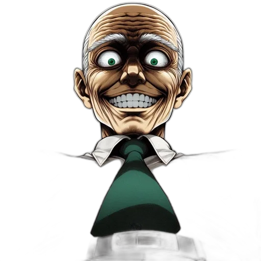 mask, staff, face, creature, comic book art, concept art, cartoon, 3d render transparent PNG cut-out